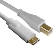 0 Udg U96001WH - ULTIMATE AUDIO CABLE USB 2.0 C-B WHITE STRAIGHT 1,5M Cavo usb