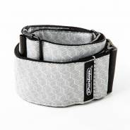 0 Dunlop - D67-12 Tracolla Jacquard Cube Hatch Light Grey