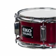 0 Eko Drums - ED-300 Drum kit Metallic Red - 5 pezzi