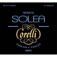 0 Savarez - 600M Set Corde Violino Solea Corelli, Tensione Media, loop end