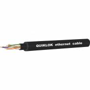 0 Quik Lok ETH/1004 BK Cavo Ethernet Cat5e in Bobina