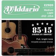 0-D'ADDARIO EZ920 85/15 - M