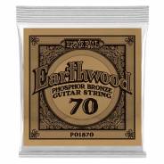 0 Ernie Ball - 1870 Earthwood Phosphor Bronze .070