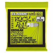 0 Ernie Ball 3251 Regular Slinky Clas RnR Pk 10 46