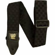 0 Ernie Ball 5341 Black Checkers Jacquard Strap