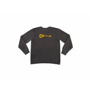 Charvel Logo Sweatshirt Gray and Yellow S