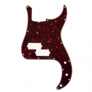 0 FENDER Pure Vintage Pickguard 63 Precision Bass 13-Hole Mount Brown Shell 3-Ply