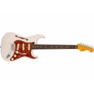 0 Fender American Professional II Stratocaster Thinline, Rosewood Fingerboard, White Blonde