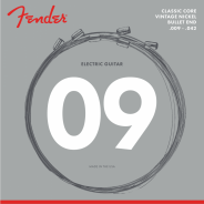 0 FENDER Classic Core Electric Guitar Strings 3155L Vintage Nickel Bullet Ends (.009-.042)