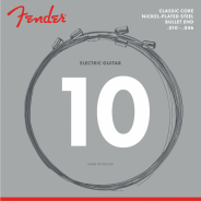 0 FENDER Classic Core Electric Guitar Strings 3255L Nickel Plated Steel Bullet Ends (.010-.046)