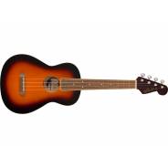 0 Fender Avalon Tenor Ukulele, Walnut Fingerboard, 2-Color Sunburst