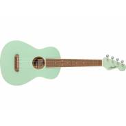 0 Fender Avalon Tenor Ukulele, Walnut Fingerboard, Surf Green