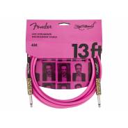 Fender Joe Strummer 13' Instrument Cable, Pink Leopard