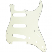 0 FENDER Pickguard Stratocaster S/S/S 11-Hole Vintage Mount (with Truss Rod Notch) Mint Green 3-Ply