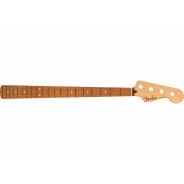 0 Fender Player Series Jazz Bass Neck, 20 Medium Jumbo Frets, Pau Ferro, 9.5", Modern "C"