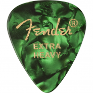 Fender Plettri Forma 351 Extra Heavy Green Moto (12 Pezzi)