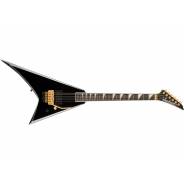 0 Jackson Concept Series Limited Edition Rhoads RR24 FR H, Ebony Fingerboard, Black with White Pinstripes