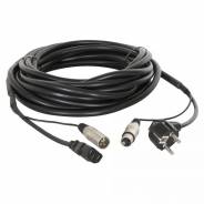 0 Power Dynamics Connex cx02-20 shuko/xlr f-iec/xlr m 20m