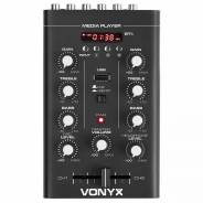0 Vonyx stm500bt mixer 2ch, bt, mp3, displa