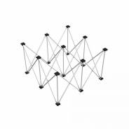 1 Power Dynamics spider d750 risers 1x1 alum. 60cm
