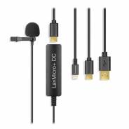 5 Saramonic LavMicro+DC Lavalier Microphone iOS devices, Android devices and Mac or PC