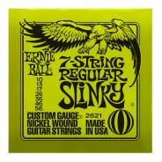 ERNIE BALL 2621 - Muta per Elettrica 7 Corde Regular Slinky (010/056)