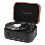 2 Audizio rp315 record player bt black/brown