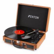 2 FENTON RP115F Record Player BT Brown