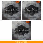 Dean Markley 2502C LT-7 Pack da 3 Mute per Chitarra Elettrica 7 Corde (09/054)