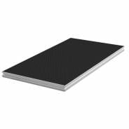 0 Contest PLTS-2x1 2m x 1m antislip 750Kg/m platform - black Delivered without feet