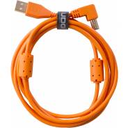 0 Udg U95004OR - ULTIMATE CAVO USB 2.0 A-B ORANGE ANGLED 1M 