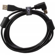 0 Udg U95004BL - ULTIMATE CAVO USB 2.0 A-B BLACK ANGLED 1M Cavo usb