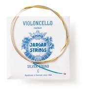 0 Jargar DO ARG. BLUE MEDIUM PER VIOLONCELLO JA3004S 