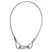 Showtec - Safety Cable 75 cm - 75 cm, Ø 6 mm VBG-70 Certificato