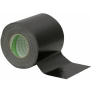 NICHIBAN Gaffa Tape 150 mm Nero, 150mm / 50m, molto largo e resistente