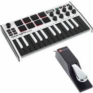 Akai MPK MINI MKIII White Bundle