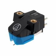 Audio-Technica AT-VM95C testina con stilo conico e pin di collegamento visibili