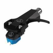 Audio-Technica AT-VM95C/H testina con stilo conico montata su headshell AT-HS6BK