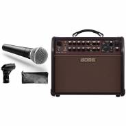 Boss Acoustic Singer Live con Shure SM58