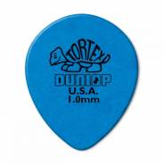 DUNLOP 413R Tortex Tear Drop Blue 1.0 Box 72 Plettri