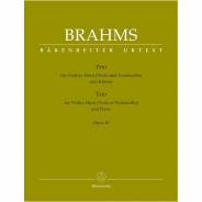 Barenreiter Brahms Trio For Violin, Horn