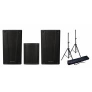 DB TECHNOLOGIES Coppia B-Hyper 10 Casse Attive / Subwoofer / Stativi