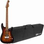 Charvel Guthrie Govan Signature MJ San Dimas SD24 CM, Caramelized Maple Fingerboard, Three-Tone Sunburst