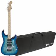 Charvel MJ San Dimas Style 1 HSH FR M QM Caribbean Burst