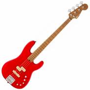 Charvel Pro-Mod San Dimas Bass PJ IV MAH Satin Ferrari Red