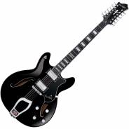 Chitarra 12 Corde Hagstrom Viking Deluxe 12 Black Gloss