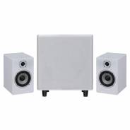 Coppia Studio Monitor Soundsation Clarity A5-W White con Sub Attivo