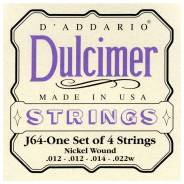 D'Addario J64 - Muta 4 Corde Dulcimer