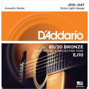 D'ADDARIO EJ10 80/20