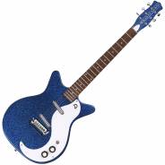 Danelectro 59M NOS+ Deep Blue Metalflake